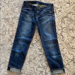 Kitty Capri Blue Jeans